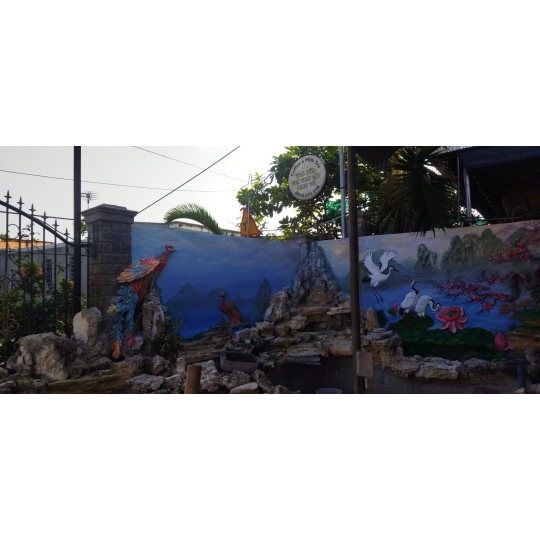 Đắp Vẽ Tranh TRực Tiếp Mẫu 02